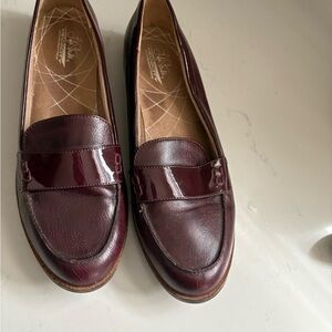 Life Stride Women's Burgundy Loafers 9.5 Medium